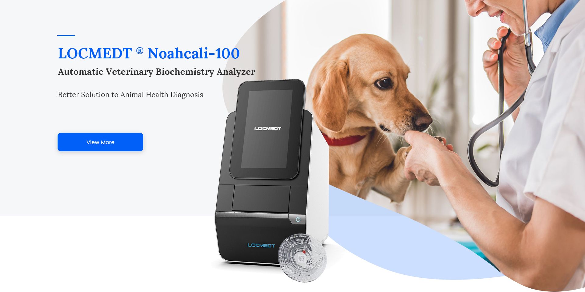 Noahcali-100 Automatic Veterinary Biochemistry Analyzer